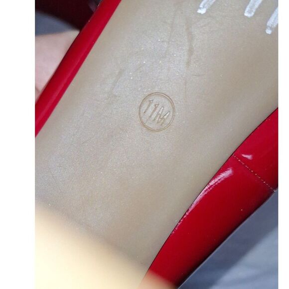 G by Guess Women's Red Platform Pumps High Heels Elegant Red Carpet Shoes 11M - Picture 6 of 10